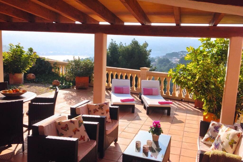 Apartamento Gran Terraza Privada Y Vistas Al Mar Port De Soller Exterior photo